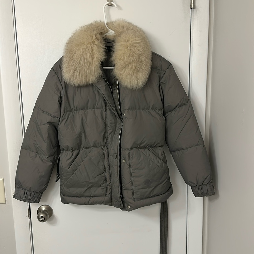 Women down coat made in Korean
